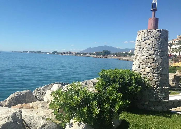 Penthouse With Sea And Golf Views 50m2 Terrace 2 Bedrooms 2 Bathrooms Elviria Appartement